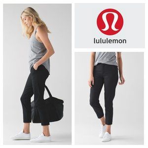 Lululemon City Trek Cropped Trouser *28" Black 10-Like New